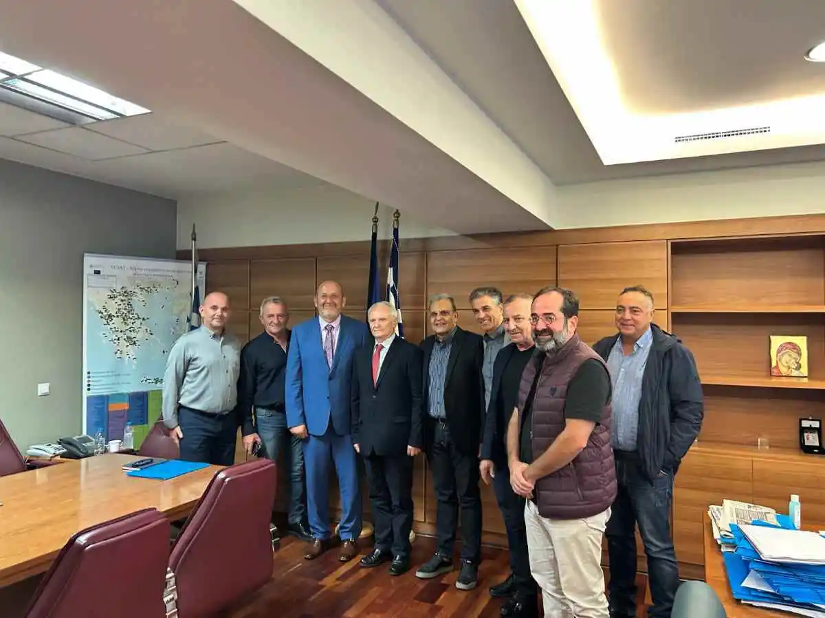 Συνάντηση Γιάννη Ανδριανού με Προέδρους Επιμελητηρίων