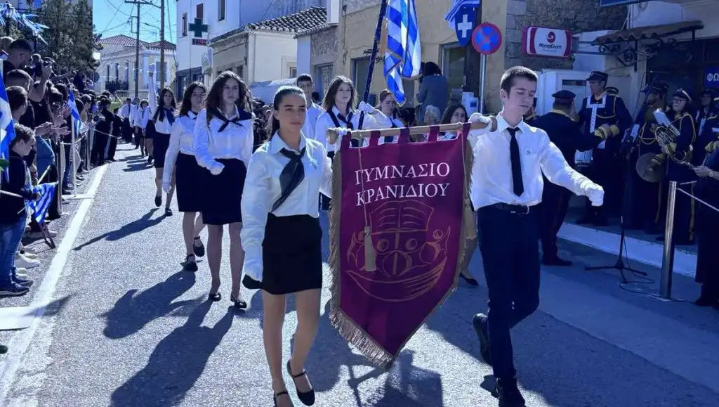 Η Ερμιονίδα τίμησε την 28η Οκτωβρίου με λαμπρή παρέλαση στο Κρανίδι