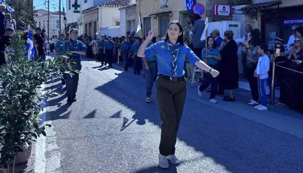 Η Ερμιονίδα τίμησε την 28η Οκτωβρίου με λαμπρή παρέλαση στο Κρανίδι