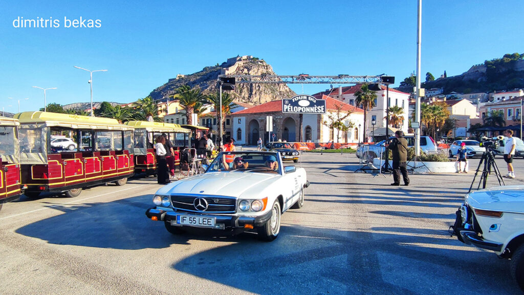 Ιστορικά αυτοκίνητα στο λιμάνι του Ναυπλίου
