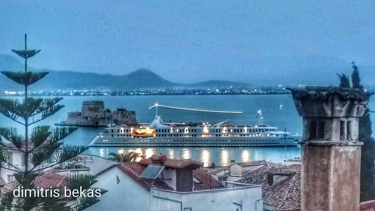Η «Ωραία της Αδριατικής» στο Ναύπλιο – Ένα κρουαζιερόπλοιο με Γαλλική φινέτσα