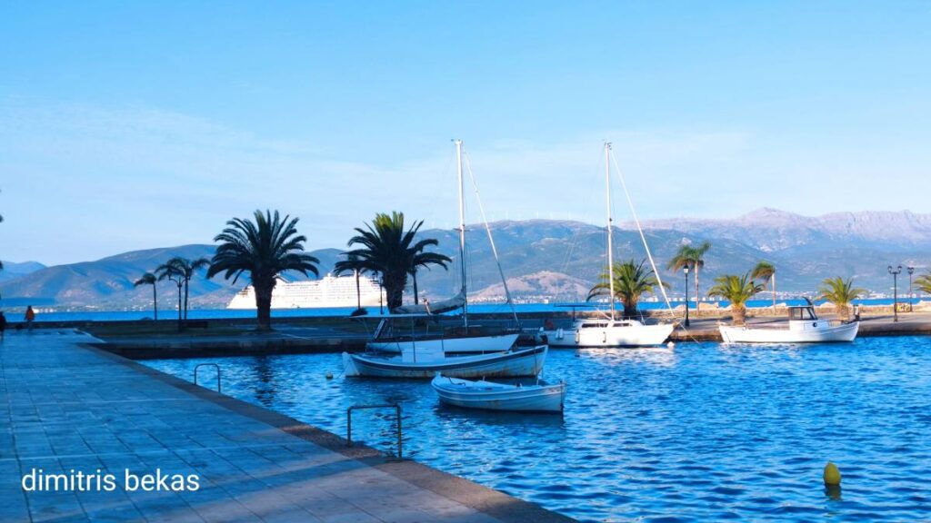 Ναύπλιο Αρβανιτιά κρουαζιερόπλοιο Silver Muse