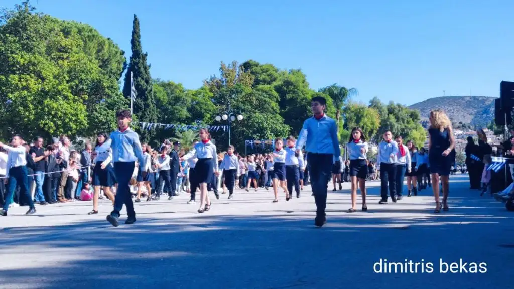 Ναύπλιο παρέλαση 28η Οκτωβρίου