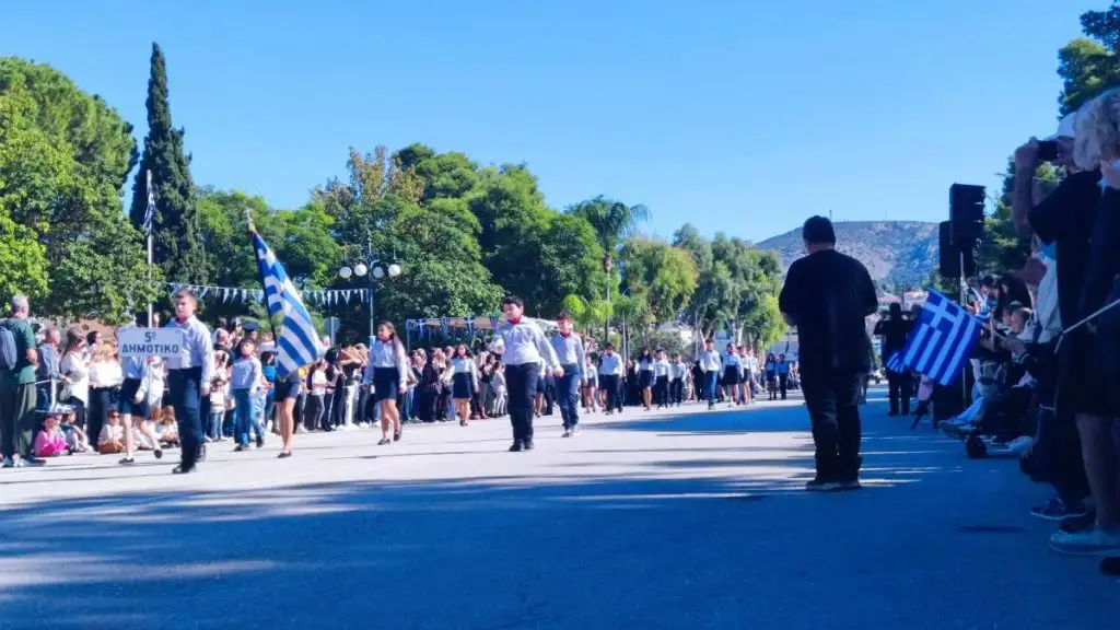 Ναύπλιο παρέλαση 28η Οκτωβρίου