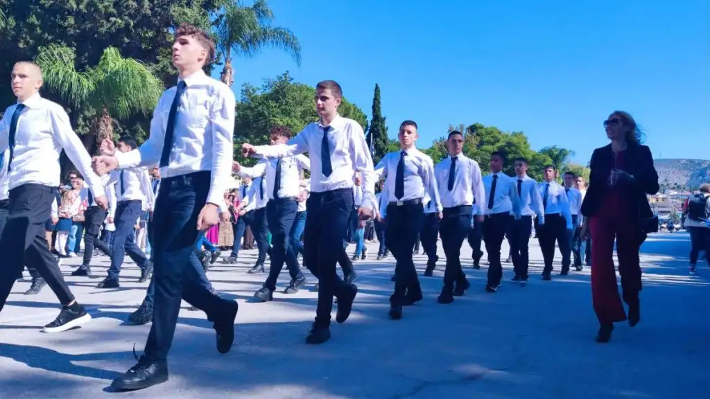 Ναύπλιο παρέλαση 28η Οκτωβρίου