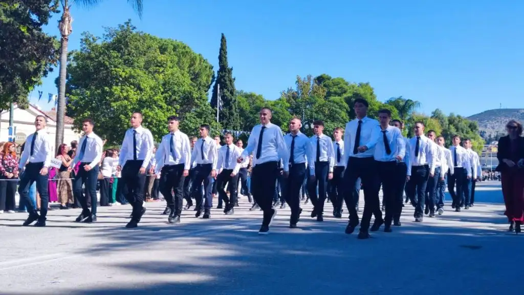 Ναύπλιο παρέλαση 28η Οκτωβρίου