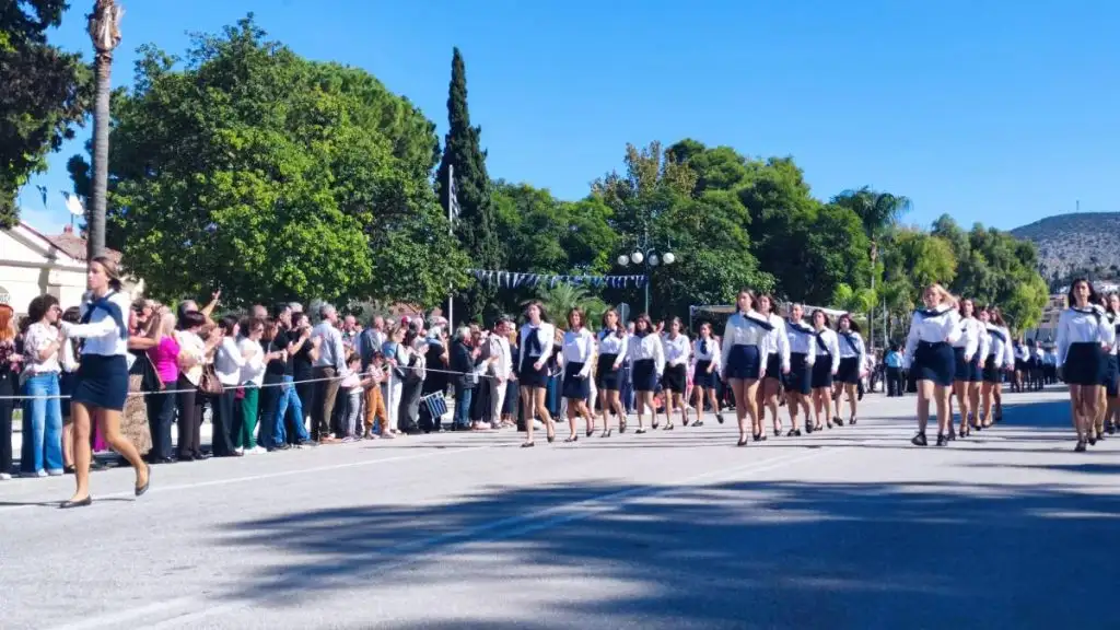 Ναύπλιο παρέλαση 28η Οκτωβρίου