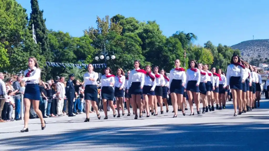 Ναύπλιο παρέλαση 28η Οκτωβρίου