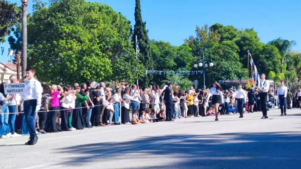Ναύπλιο παρέλαση 28η Οκτωβρίου