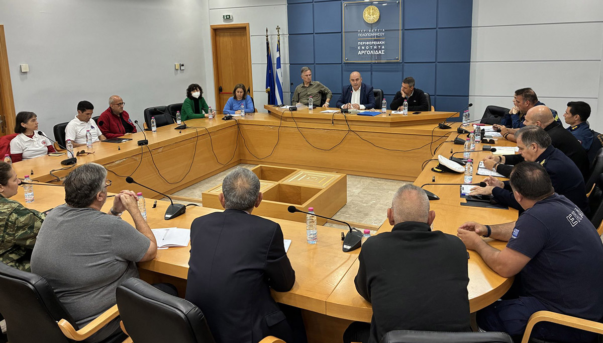 Αργολίδα: Επί τάπητος η Πολιτική Προστασία εν όψει χειμώνα