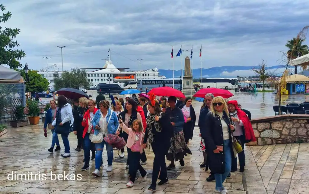 Μια βροχερή μέρα στο Παλιό Ναύπλιο