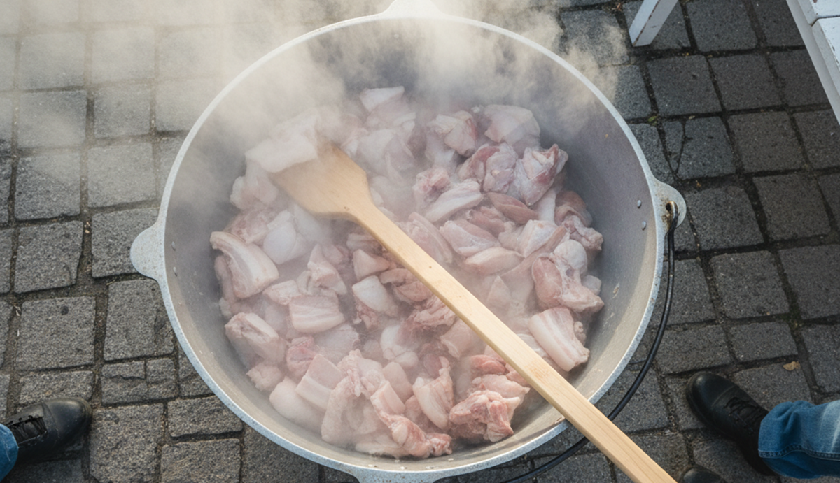 Ζωντανεύει το παραδοσιακό έθιμο της Γουρουνοχαράς στη Λίμνη Αρκαδίας