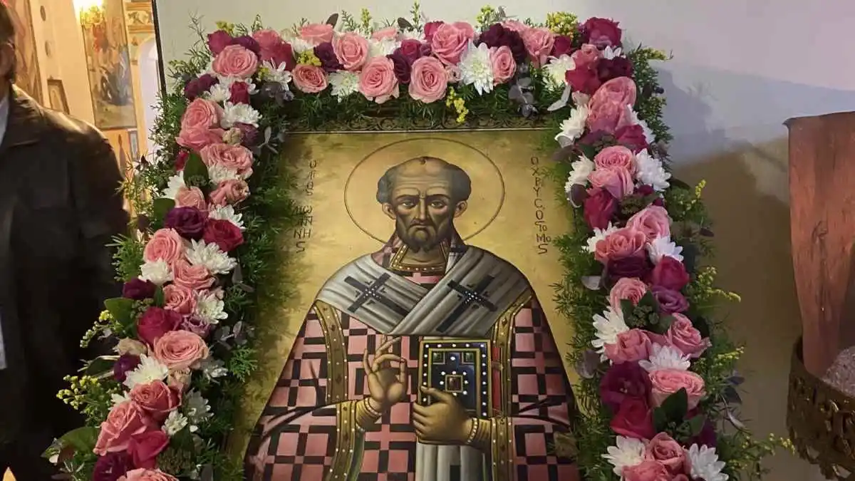 Λαμπρός εορτασμός του Αγίου Ιωάννη του Χρυσοστόμου στο Κουρτάκι Αργολίδας