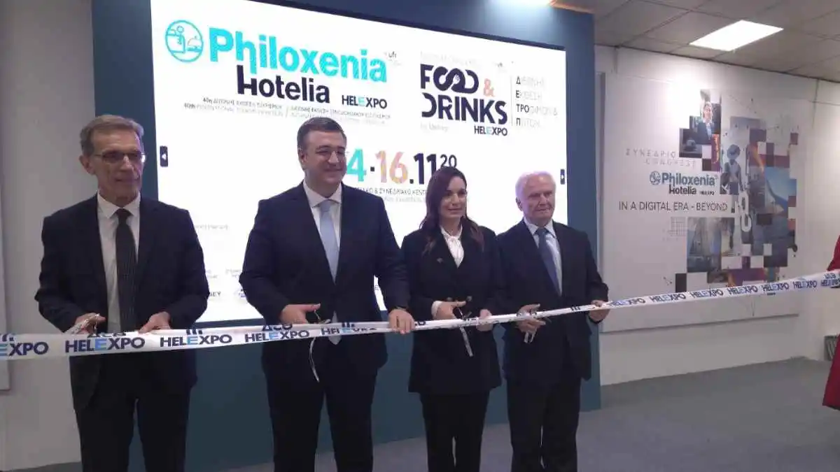 Ο Ανδριανός στα εγκαίνια των εκθέσεων Philoxenia–Hotelia και Food & Drinks 2025
