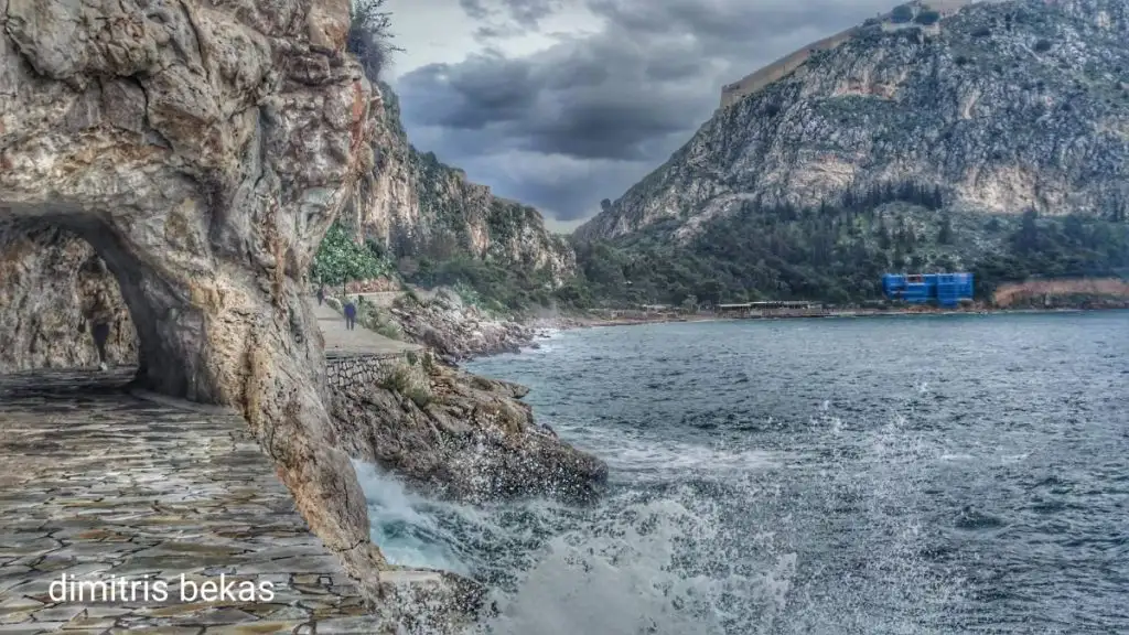 άνεμοι κύματα κακοκαιρία Ναύπλιο