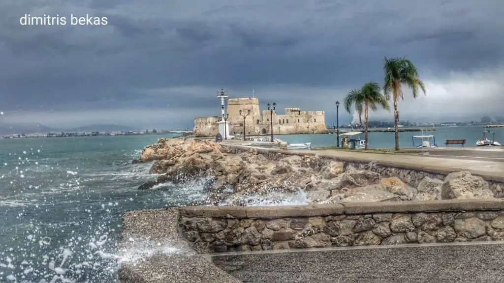 άνεμοι κύματα κακοκαιρία Ναύπλιο