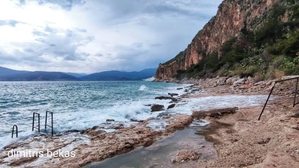 άνεμοι κύματα κακοκαιρία Ναύπλιο