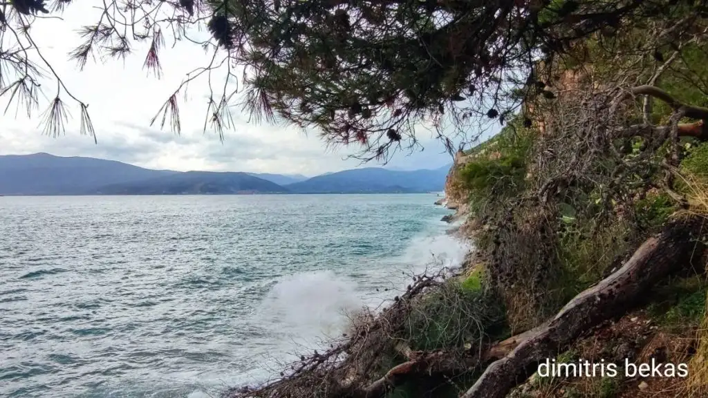 άνεμοι κύματα κακοκαιρία Ναύπλιο