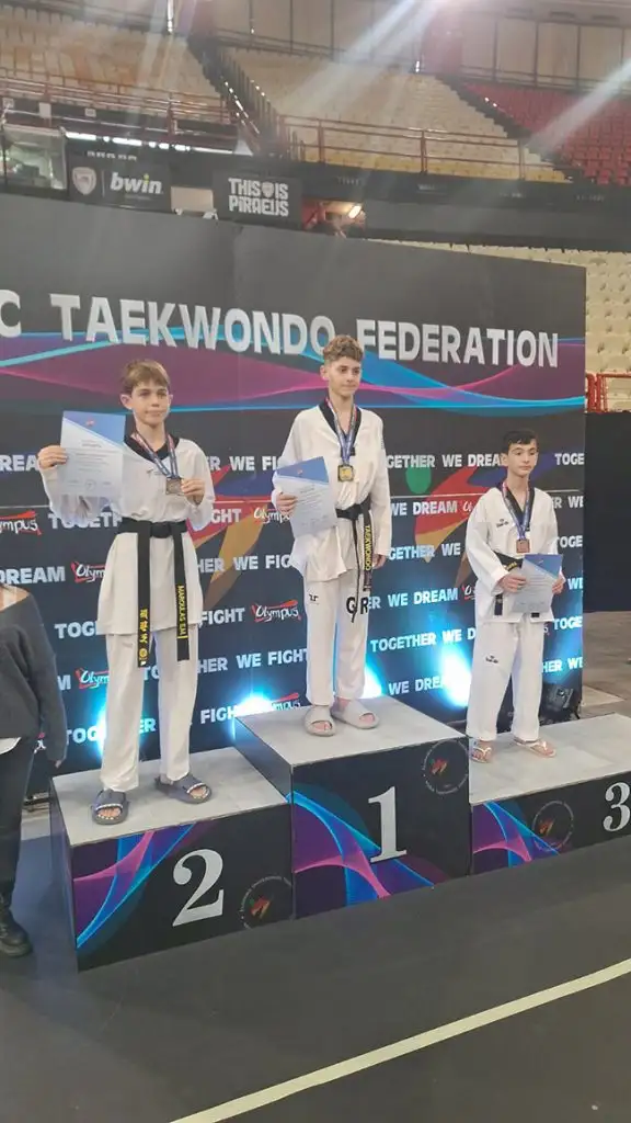 Ασημένια Διάκριση για τον Άγγελο Μαρουλά στο Πανελλήνιο Κύπελλο Ταεκβοντό στο ΣΕΦ