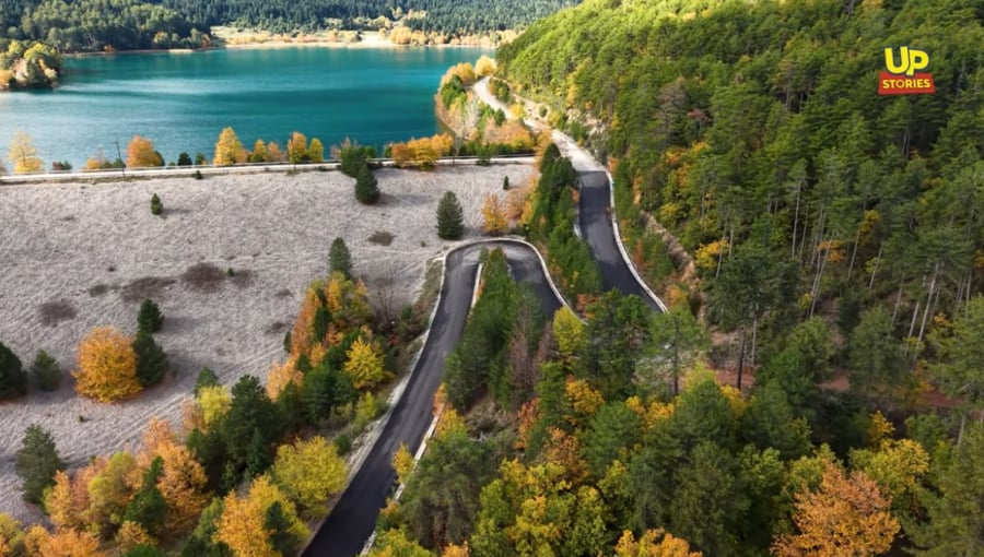 Ο νέος δρόμος Φενεός – Λίμνη Δόξα μέσα από εντυπωσιακά πλάνα