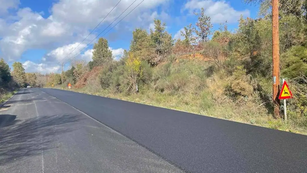 Σε εξέλιξη το έργο στην Ε.Ο. Τρίπολης–Σπάρτης
