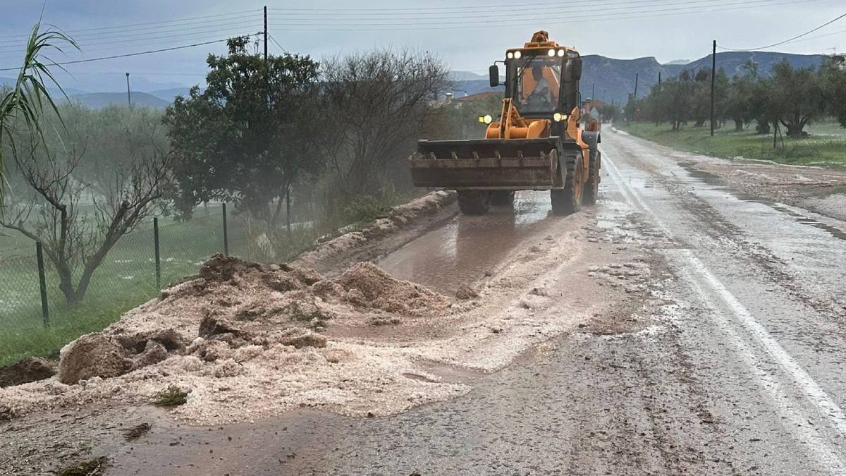 Σοβαρά προβλήματα στα Φίχτια από τη χθεσινή κακοκαιρία