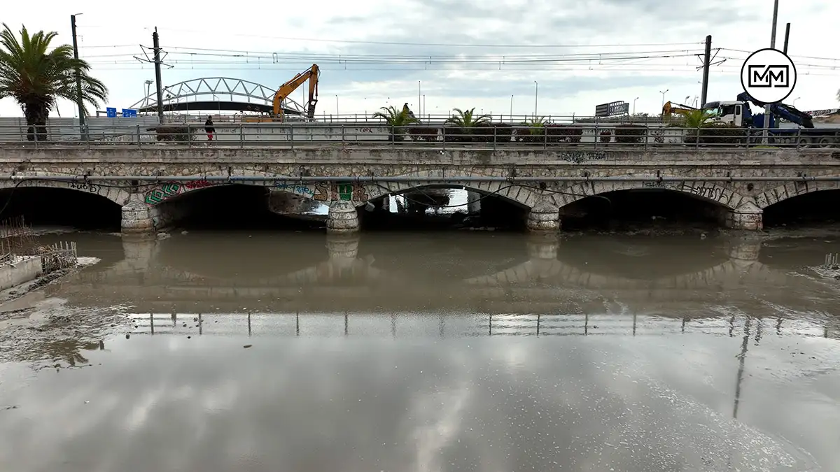 Κατεδαφίστηκε η μοναδική σωζόμενη πεντάτοξη γέφυρα της Αθήνας
