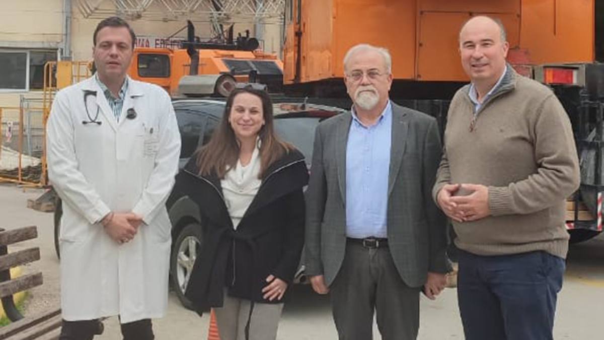 Τι είδαν στο Γενικό Νοσοκομείο Κορίνθου οι Αντιπεριφερειάρχες Γκιολής και Μέλλος