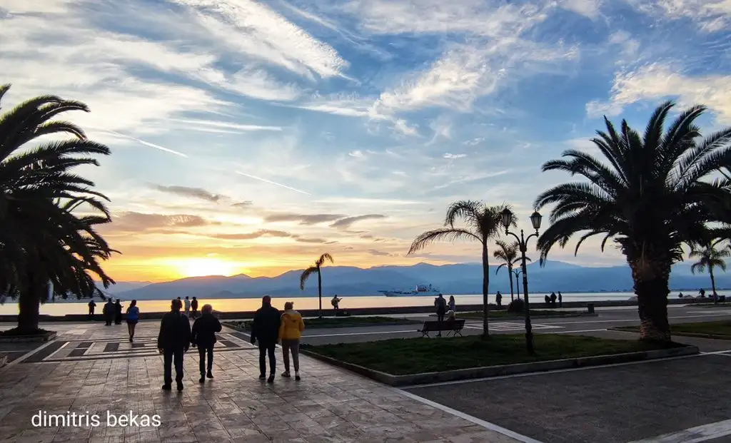 Ηλιοβασίλεμα στο Ναύπλιο 17-11-2025