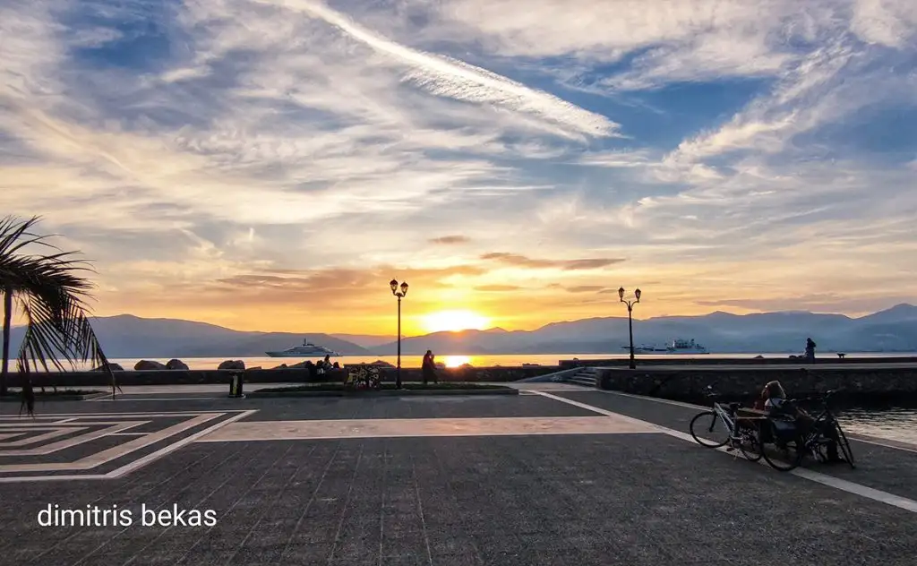 Ηλιοβασίλεμα στο Ναύπλιο 17-11-2025