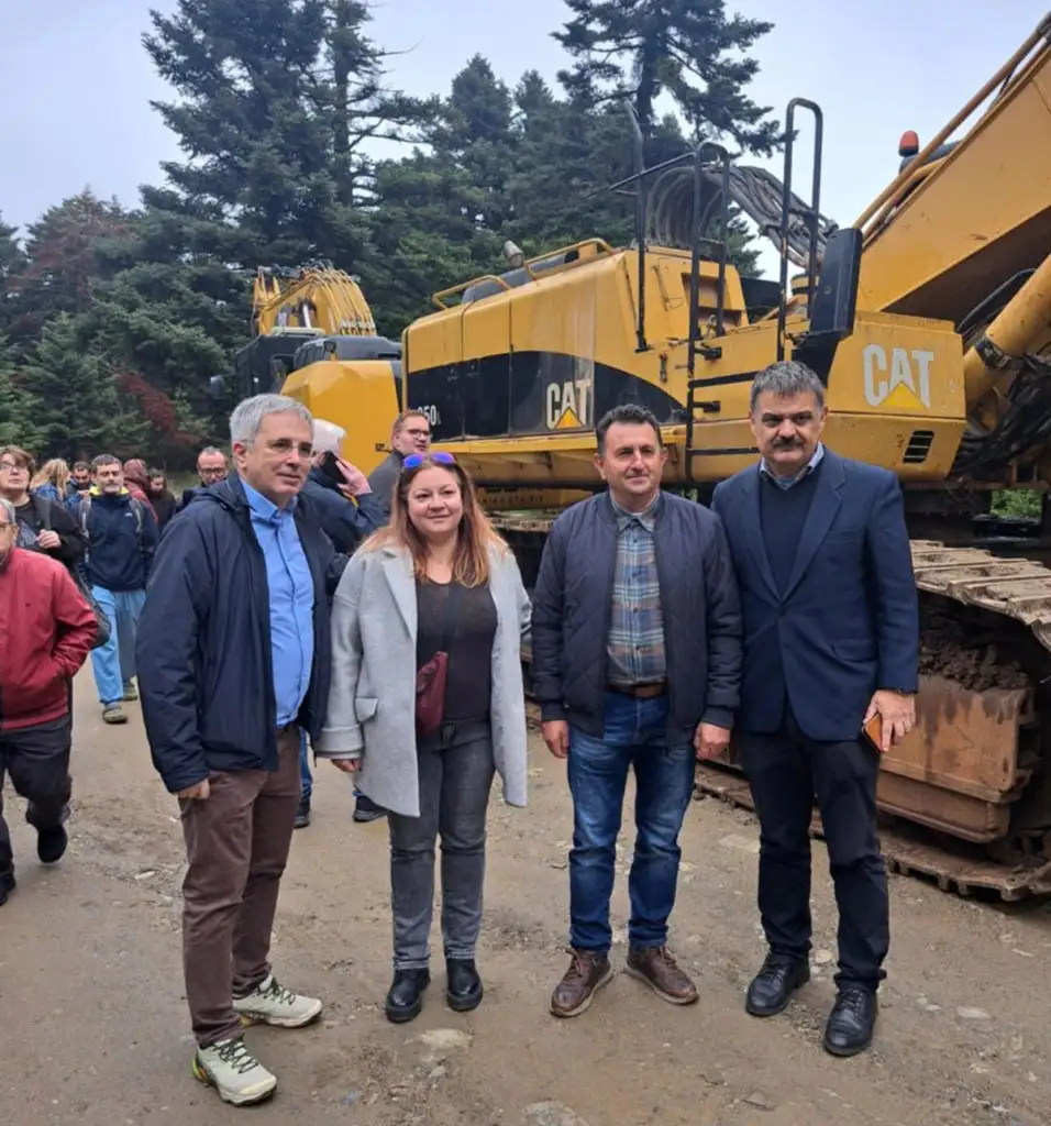 Διαμαρτυρία για τις ανεμογεννήτριες στον Κοσμά Αρκαδίας