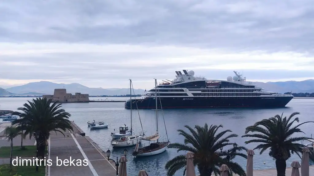 Κρουαζιερόπλοια στο Ναύπλιο 1-11-2025