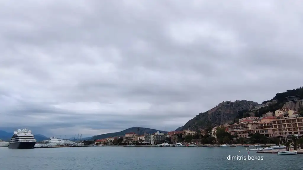 Κρουαζιερόπλοια στο Ναύπλιο 1-11-2025