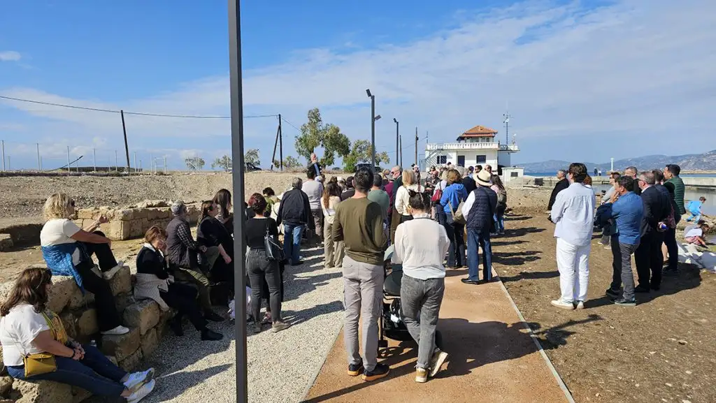 Ξενάγηση στον Δίολκο στον Ισθμό της Κορίνθου