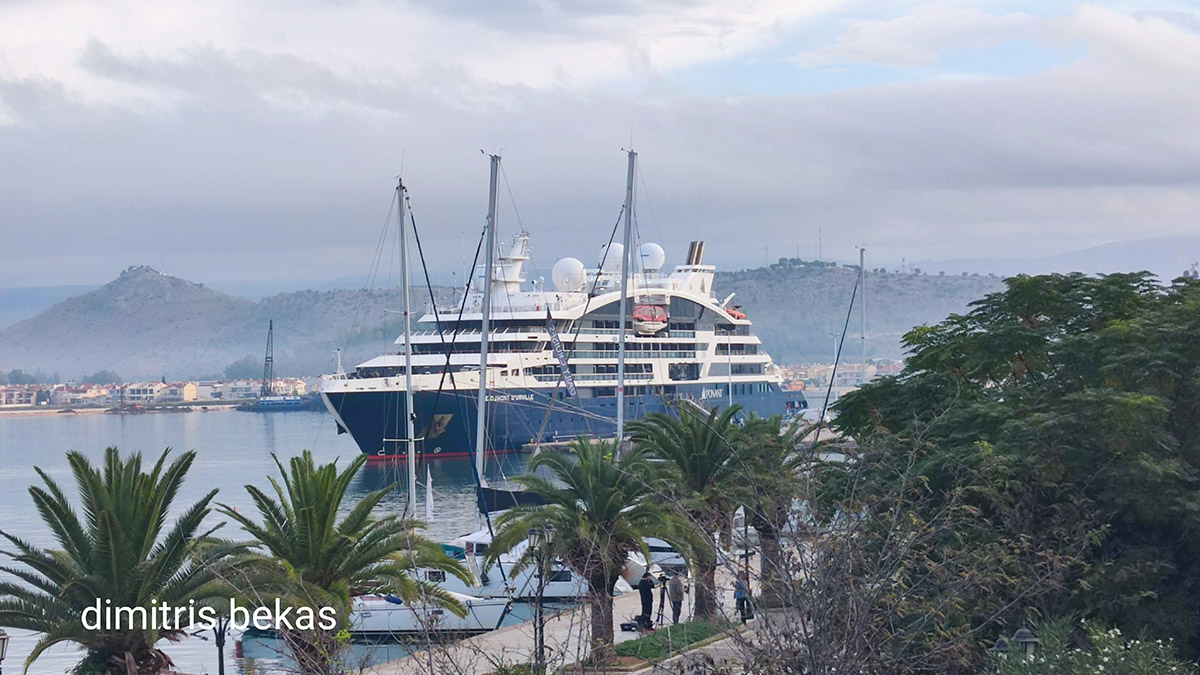 Tο Le Dumont-d’Urville στο Ναύπλιο – Μια οικολογική εμπειρία πέντε αστέρων