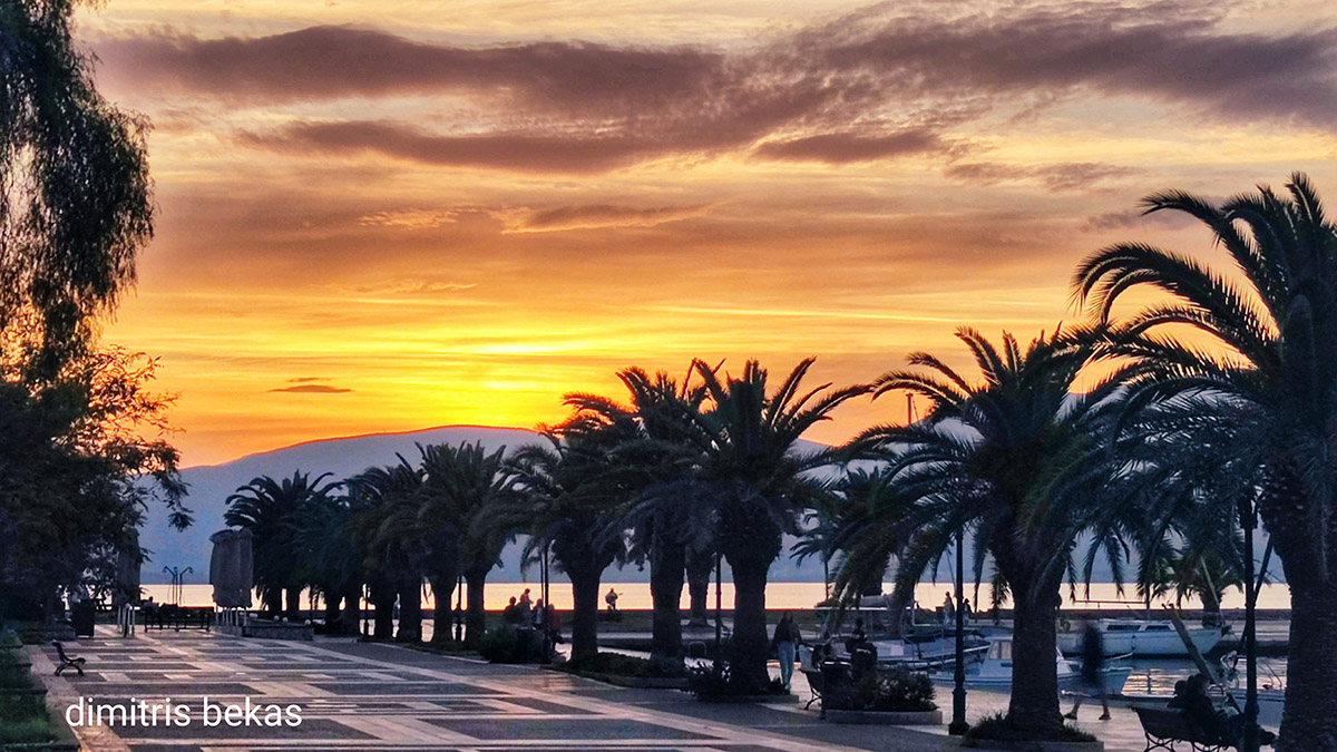 Ηλιοβασίλεμα στο Ναύπλιο 17-11-2025