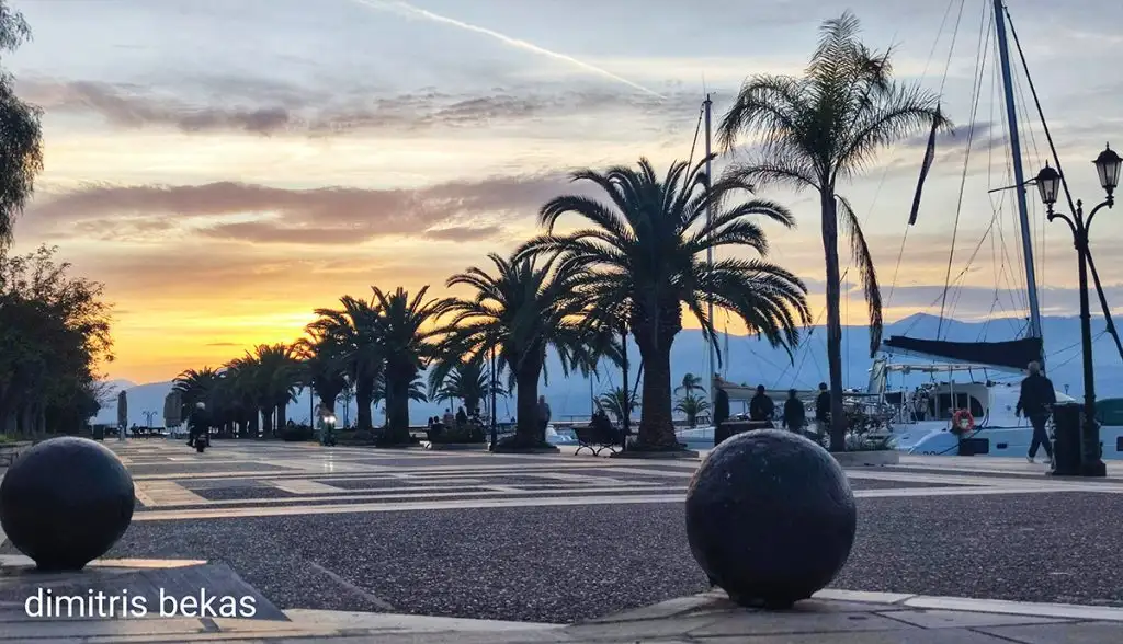 Ηλιοβασίλεμα στο Ναύπλιο 17-11-2025