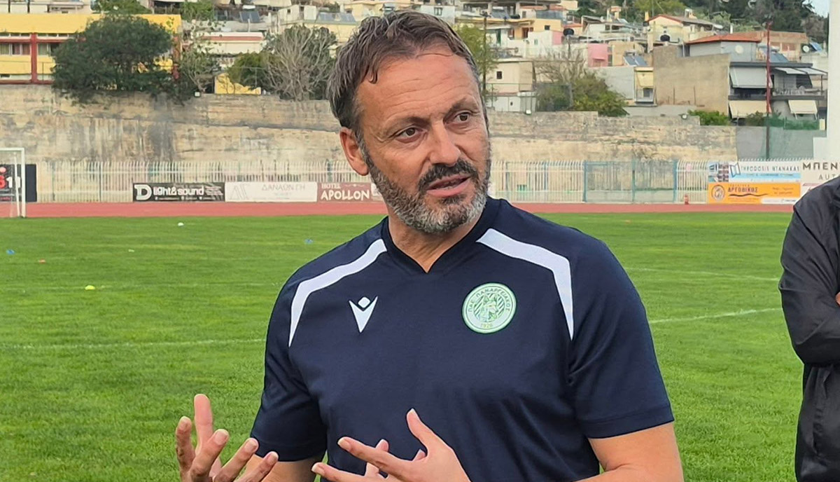 Ο Σάκης Παπαβασιλείου στο τιμόνι του Παναργειακού