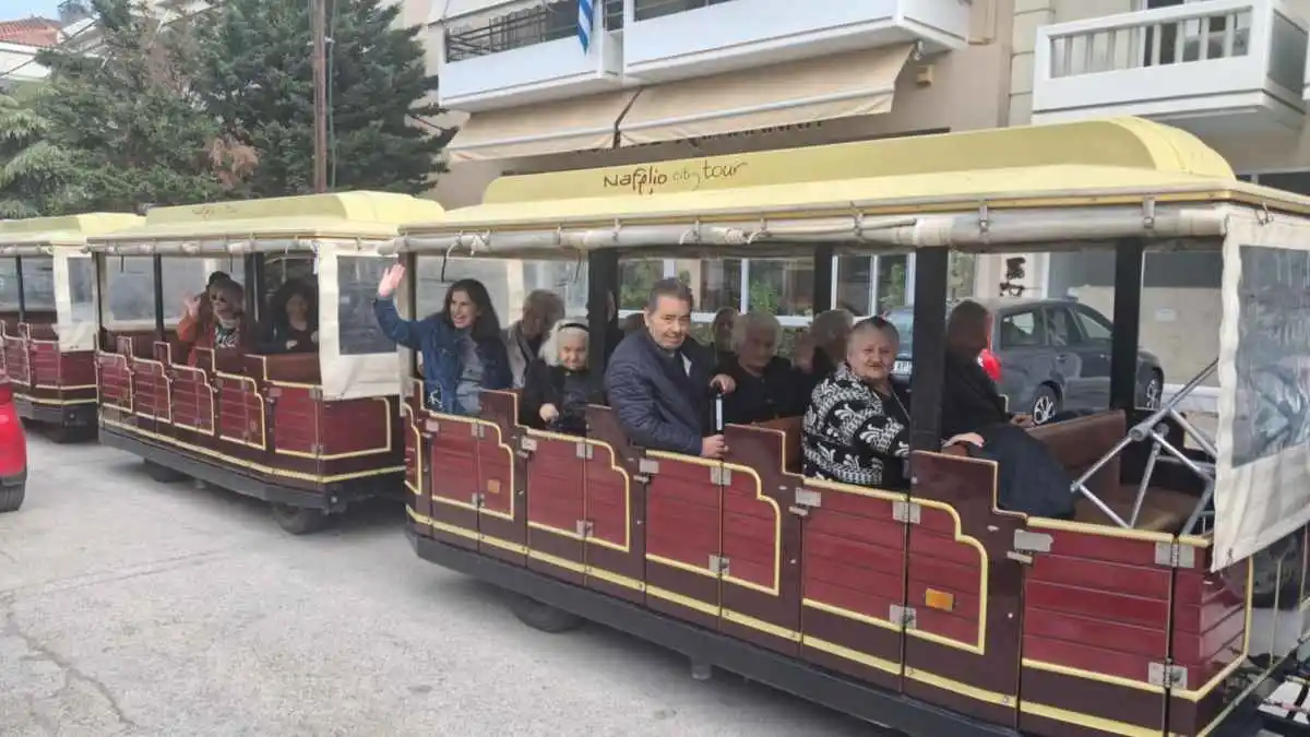 Μια υπέροχη βόλτα για τους ωφελούμενους του Γηροκομείου Ναυπλίου