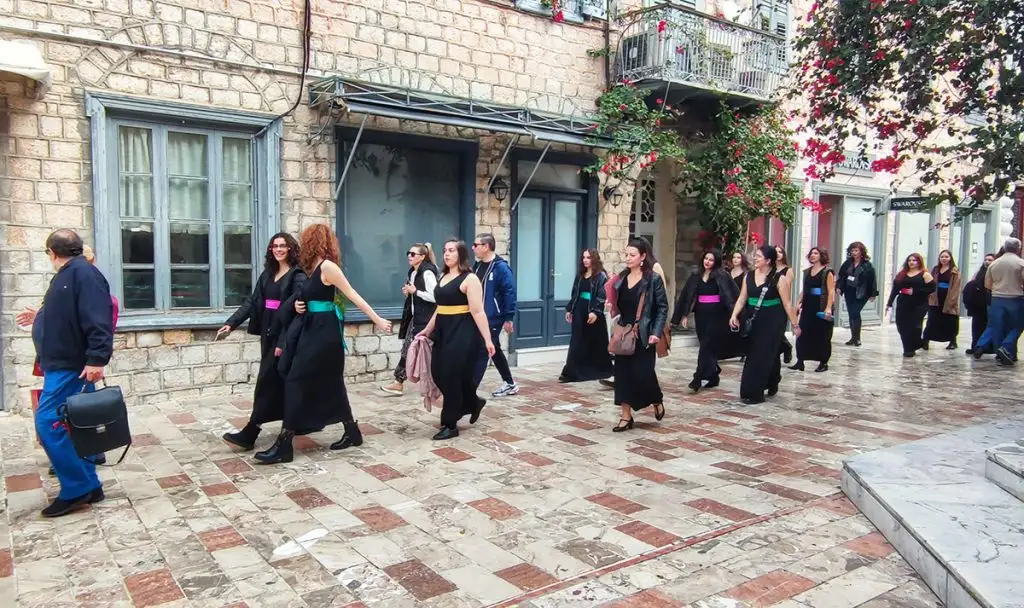 Χορωδίες στην παλιά πόλη του Ναυπλίου