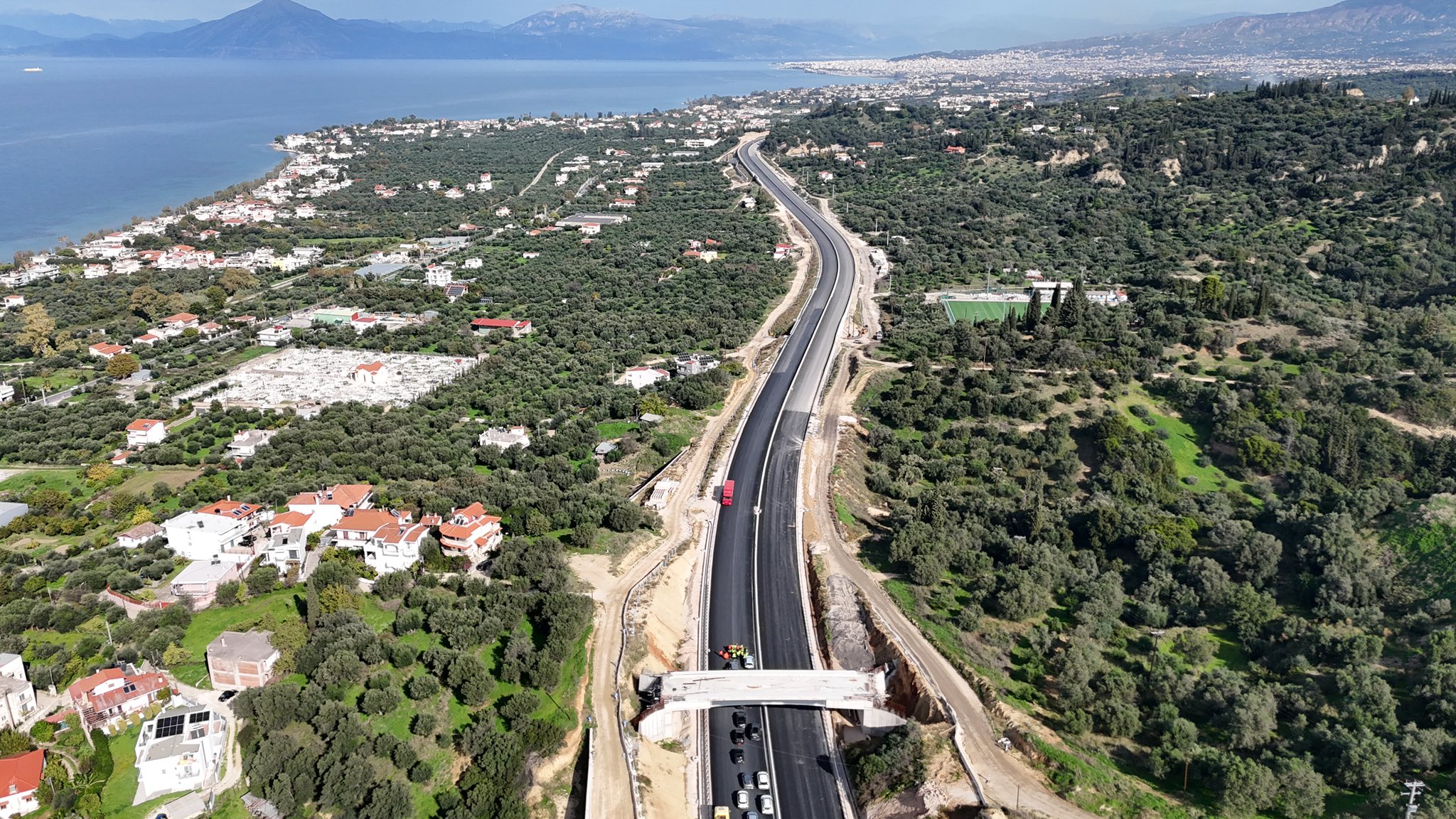 Πατρών-Πύργου: Κανένα τροχαίο στους πρώτους 10 μήνες λειτουργίας