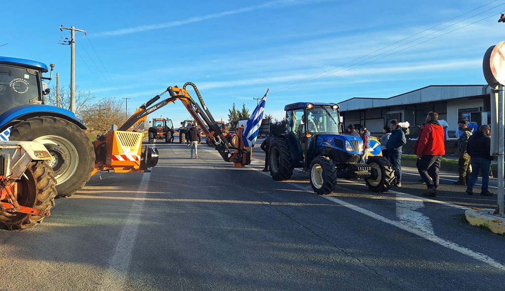 Αγροτικό μπλόκο στην Τρίπολη