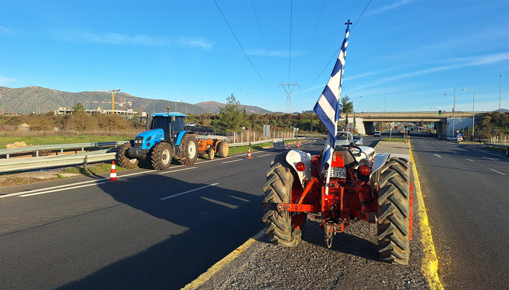Αγροτικό μπλόκο στην Τρίπολη