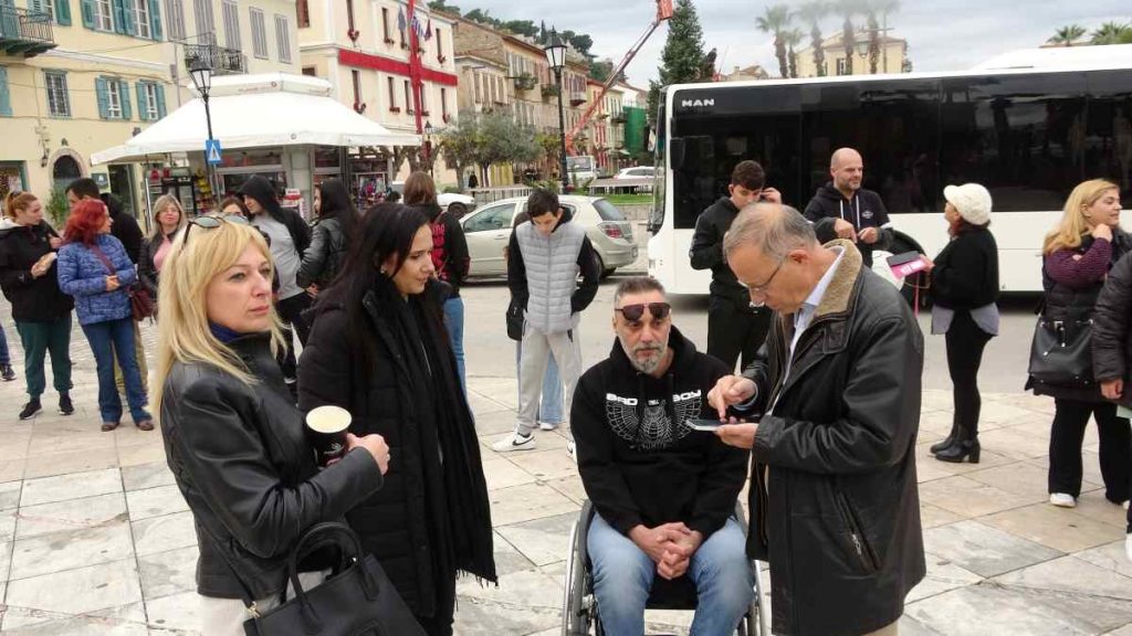 Δράση για την παγκόσμια ημέρα ατόμων με αναπηρία στο Ναύπλιο