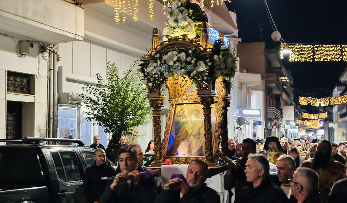 Άργος: Με λαμπρότητα και κατάνυξη τιμήθηκε ο Άγιος Νικόλαος