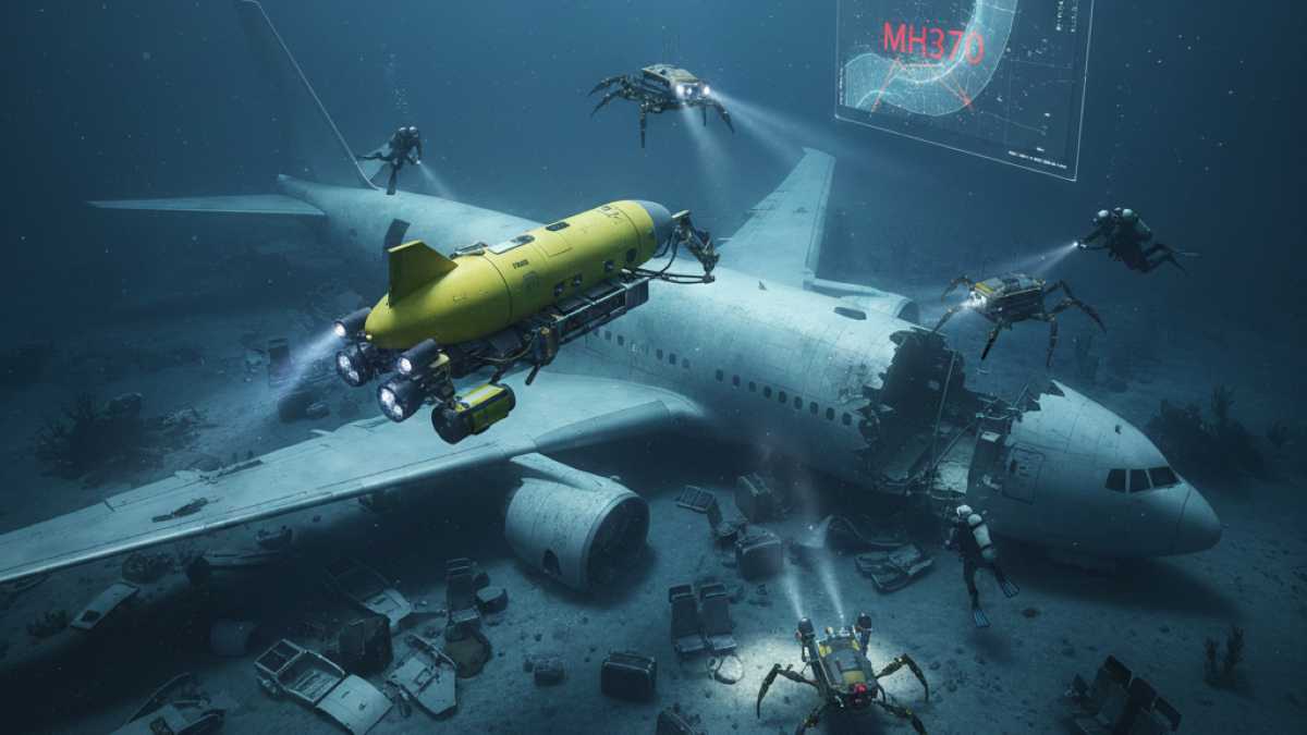 Πτήση MH370: Το μυστήριο της εξαφάνισης παραμένει – Νέα έρευνα με υποβρύχια ρομπότ