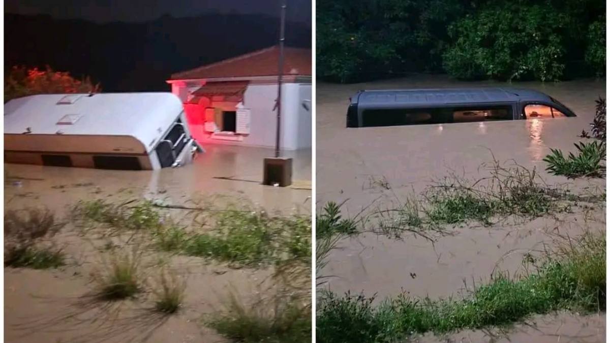 Στο έλεος της κακοκαιρίας η Φοινικούντα: Πλημμύρες, εγκλωβισμοί και καταστροφές από την υπερχείλιση ποταμού στη Λούτσα