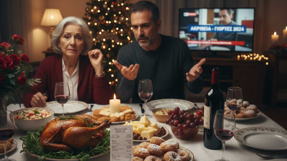 Αναστενάζουν τα νοικοκυριά: Το Χριστουγεννιάτικο τραπέζι του 2025 «τσιμπάει» έως και 20%