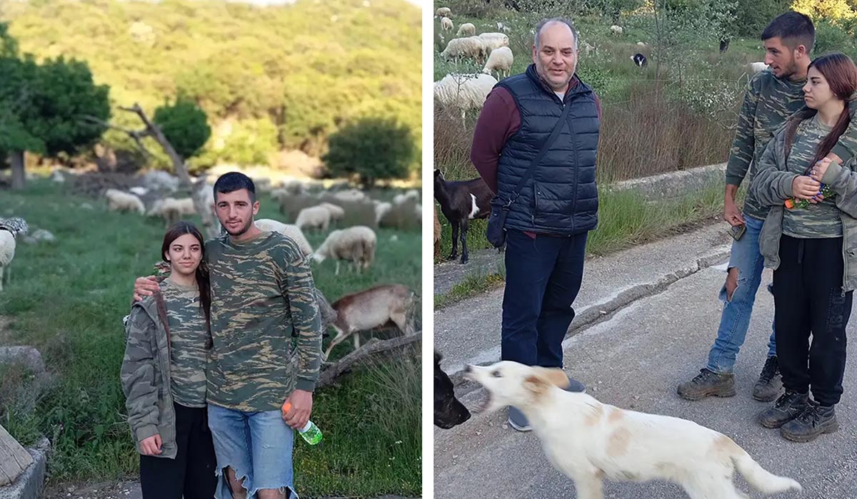 Φλεσιάδα Μεσσηνίας: Δύο νέοι κτηνοτρόφοι κρατούν ζωντανό ένα ορεινό χωριό