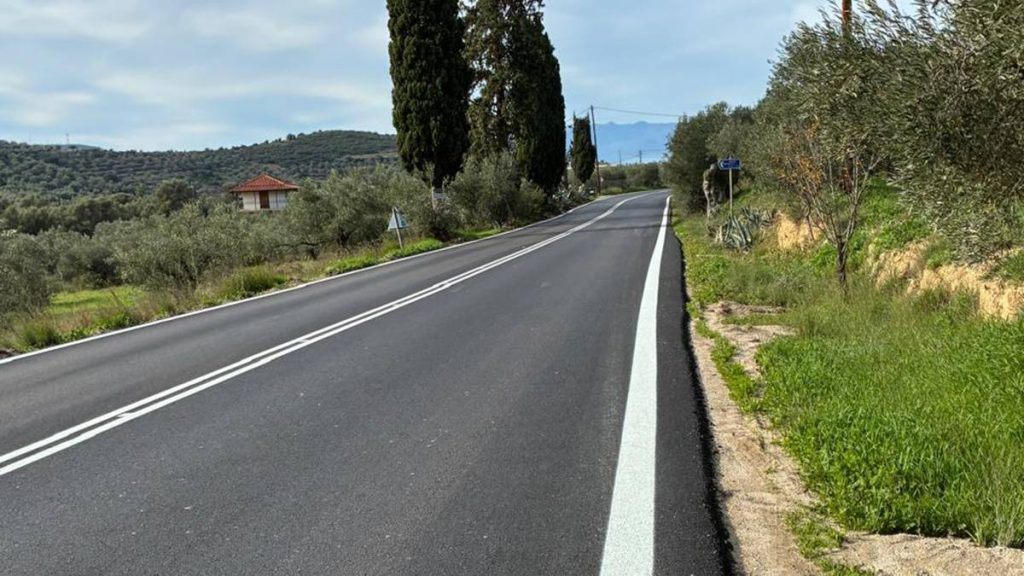 Ολοκλήρωση εργασιών στο οδικό τμήμα «Κόμβος Αγίας Ελεούσας-Πυργιώτικα»